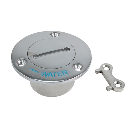 Whitecap Pipe Deck Fill with Key 6033